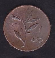 1973 Yılı 1 Kuruş