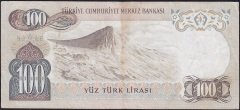 6.Emisyon 1.Tertip 100 Lira B78 267100 Çok Temiz+