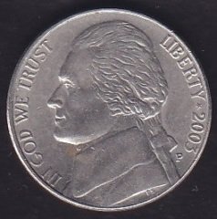 Amerika 5 Cent 2003 P