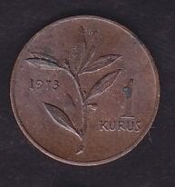 1973 Yılı 1 Kuruş
