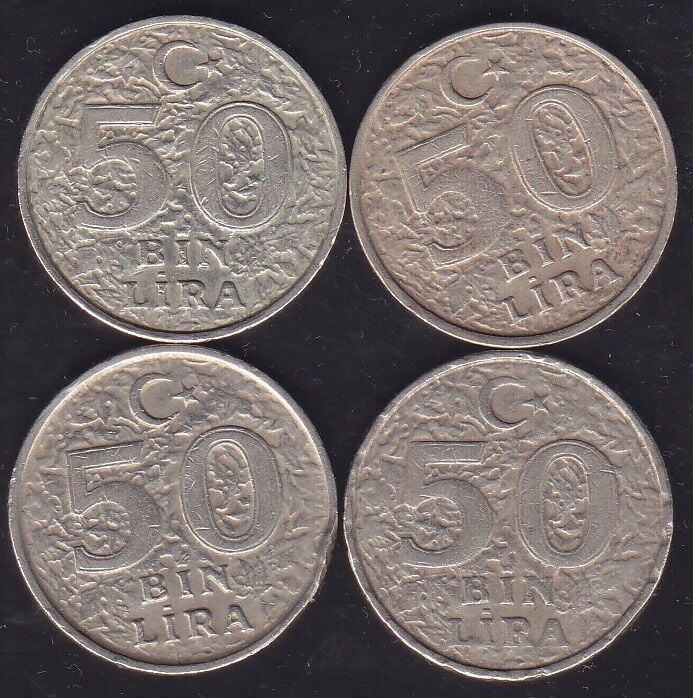 1996-98-99-2000 Yılları 50 Bin Lira