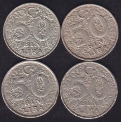 1996-98-99-2000 Yılları 50 Bin Lira
