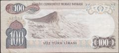 6.Emisyon 3.Tertip 100 Lira J04 613588 Çok Temiz