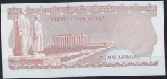 6.EMİSYON 3.TERTİP 20 LİRA H19 483885 ÇİLALTI ÇİL