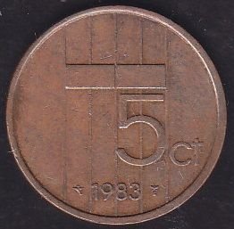 Hollanda 5 Cent 1983