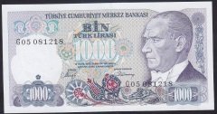 7.EMİSYON 2.TERTİP 1000 LİRA G05 081218 ÇİL