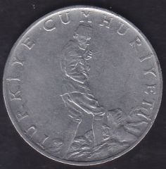 1973 Yılı 2.5 Lira Düz