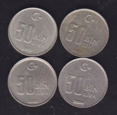 2001-02-03-04 Yılları 50 Bin Lira