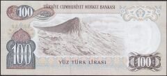 6.Emisyon 3.Tertip 100 Lira J02 127946 Çilaltı Çil
