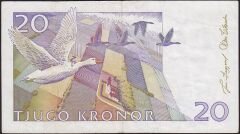 İsveç 20 Kronor 2003 Çok Temiz+ Pick 63b
