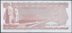 6.Emisyon 3.Tertip 20 Lira H40 374228 Çil