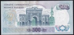 6.Emisyon 2.Tertip 500 Lira L86 261488 Çilaltı