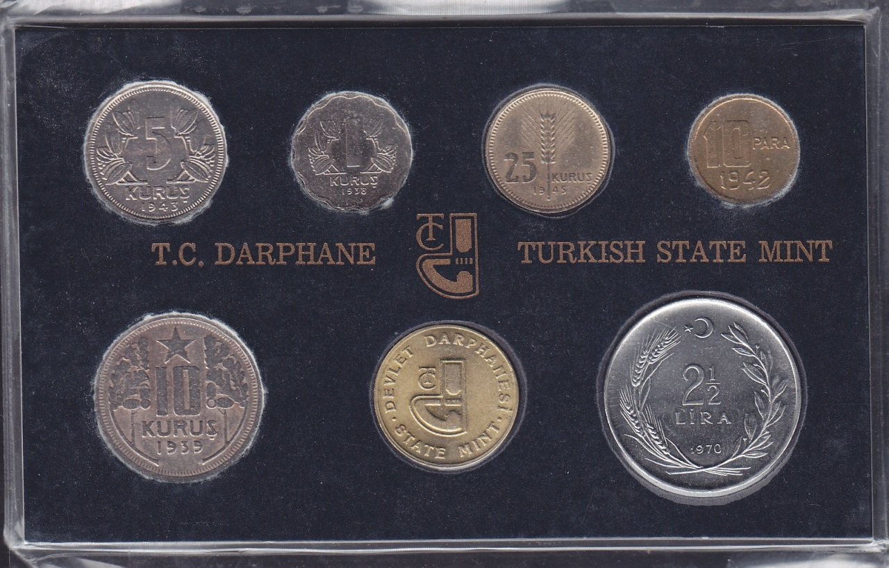 Darphane Özel Set 1938 - 1970