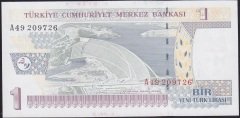 8.EMİSYON 1 YTL A49 209726 ÇİL