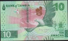 Zambia 10 Kwacha 2024 Çil