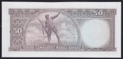 5.EMİSYON 6.TERTİP 50 LİRA L57 068528 ÇİLALTI (AÇIKLAMAYI OKUYUNUZ)