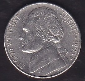 Amerika 5 Cent 1993 D