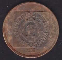 Yugoslavya 50 Dinar 1988