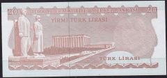 6.Emisyon 3.Tertip 20 Lira H26 856283 Çilaltı