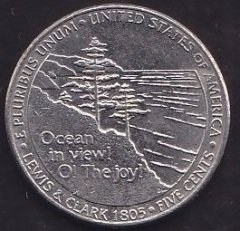 Amerika 5 Cent 2005 D Hatıra Ocean View