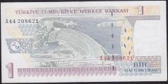 8.EMİSYON 1 YTL A44 208621 ÇÇT ÇİLALTI