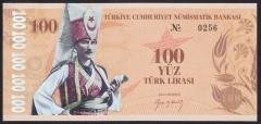 ÖZEL BASKI 100 LİRA HOLOGRAMLI - EMNİYET ŞERİTLİ
