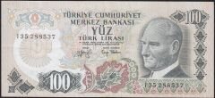 6.Emisyon 2.Tertip 100 Lira I35 288537 Çok Temiz+