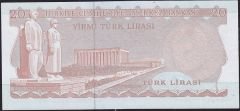 6.Emisyon 3.Tertip 20 Lira H23 592384 Çil