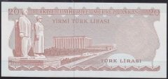 6.EMİSYON 3.TERTİP 20 LİRA H04 172815 ÇİLALTI ÇİL