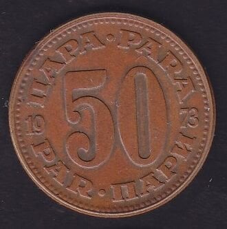 Yugoslavya 50 Dinar 1973