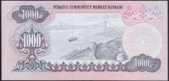 6.EMİSYON 3.TERTİP 1000 LİRA F78 198055 ÇÇT ÇİLALTI