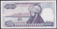 7.EMİSYON 2.TERTİP 1000 LİRA F75 371122 ÇOK TEMİZ