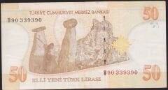 8.Emisyon 50 YTL B90 339390 Çok Temiz