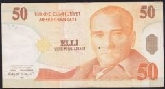 8.Emisyon 50 YTL B90 339390 Çok Temiz