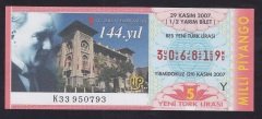 2007 29 KASIM YARIM BİLET