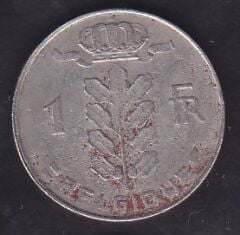 Belçika 1 Frank 1970 Belgique