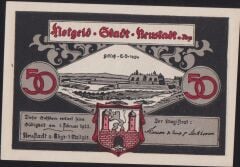 Almanya 50 Pfennig Notgeld 1921 Çil