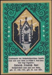 Almanya 50 Pfennig Notgeld 1922 Çil
