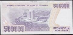 7.Emisyon 4.Tertip 500000 Lira I88 351223 Çilaltı Çil