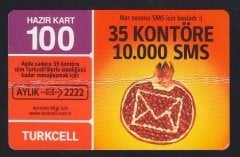 TURKCELL HAZIR KART 100 KONTÖR - NAR SKT 2011