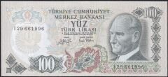 6.Emisyon 2.Tertip 100 Lira I29 661996 Çil