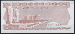 6.EMİSYON 3.TERTİP 20 LİRA G81 551111 ÇİLALTI ÇİL