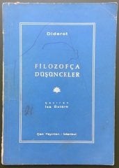 Filozofça Düşünceler - DİDEROT - ÇAN 1963