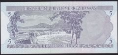 6.Emisyon 2.Tertip 5 Lira H19 358600 Ççt Çilaltı