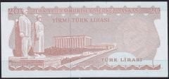 6.Emisyon 3.Tertip 20 Lira H15 224910 Çilaltı Çil