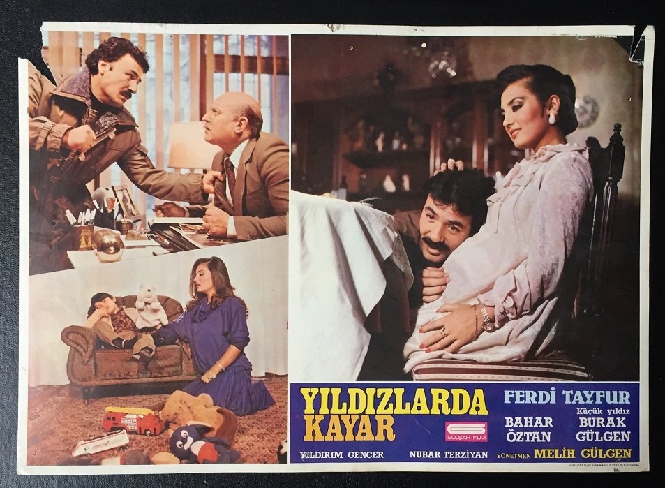 YILDIZLARDA KAYAR FERDİ TAYFUR - BAHAR ÖZTAN - HALİYLE - LOBİ KARTI 2