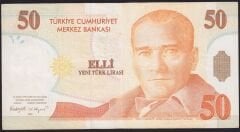 8.Emisyon 50 YTL C03 783163 Çok Temiz+