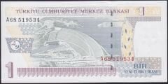 8.Emisyon 1 YTL A68 519534 Çil