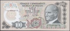 6.Emisyon 2.Tertip 100 Lira I22 682875 Çil
