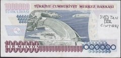 7.Emisyon 2.Tertip 1 000 000 Lira M24 616385 Çok Temiz+